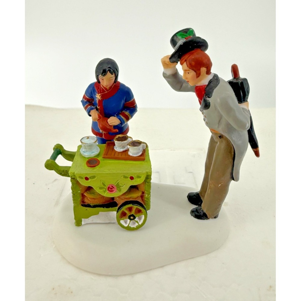 Department 56 Dickens Village Series Tea Time Figurine 799950 Rare